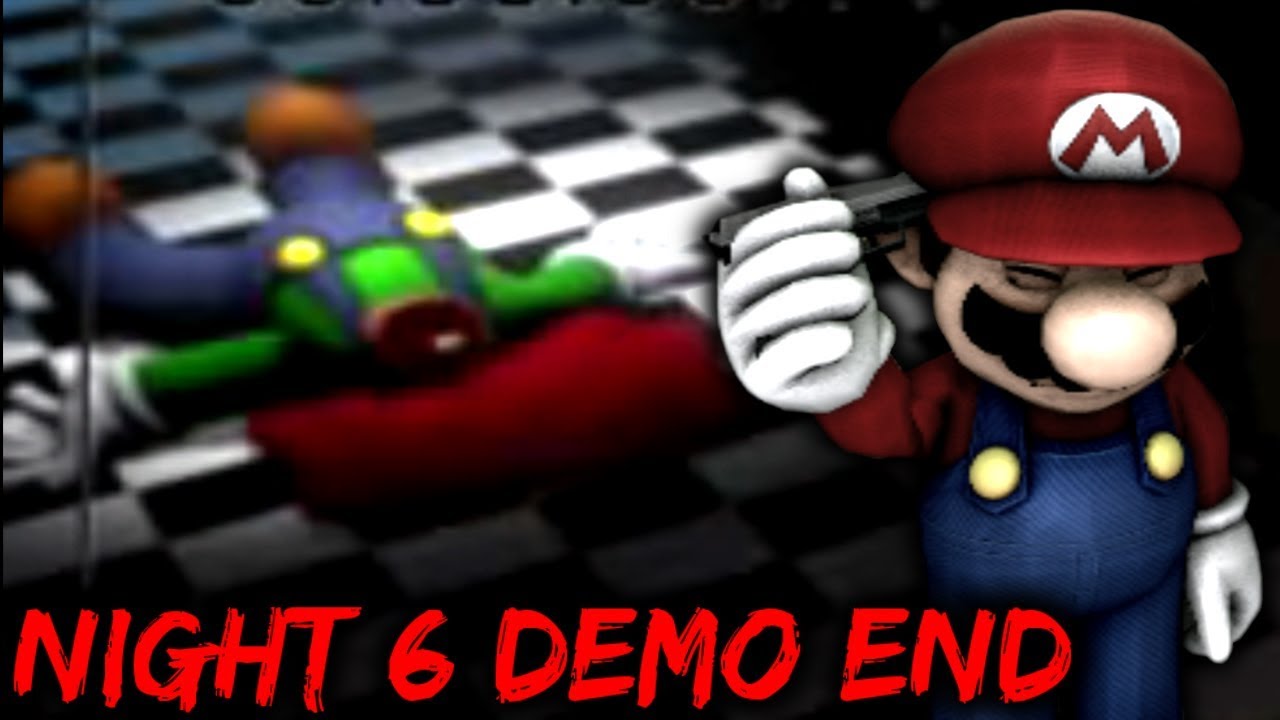 mario in animatronic horror arc trailer