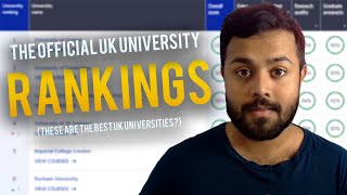 The OFFICIAL UK University Rankings 2022 (University League Tables)