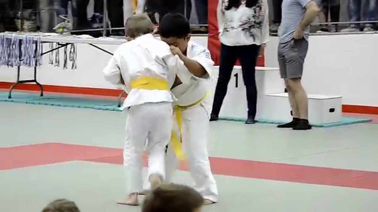 Combate de Judo Niños de 6 años