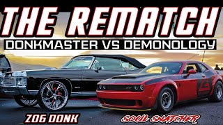 THE REMATCH! DONKMASTER VS DEMONOLOGY - Z06 DONK VS SOUL SNATCHER | Scary Fast Halloween Bash 2020