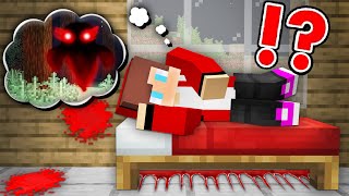 JJ Had a Scary NIGHTMARE in Minecraft Challenge Pranks - Maizen JJ and Mikey DRAGGED in DREAM