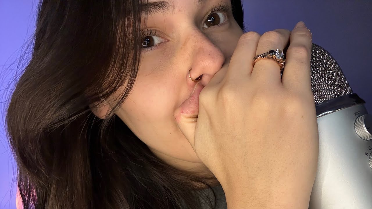 ASMR Cupped Mouth Sounds + Whispering! 