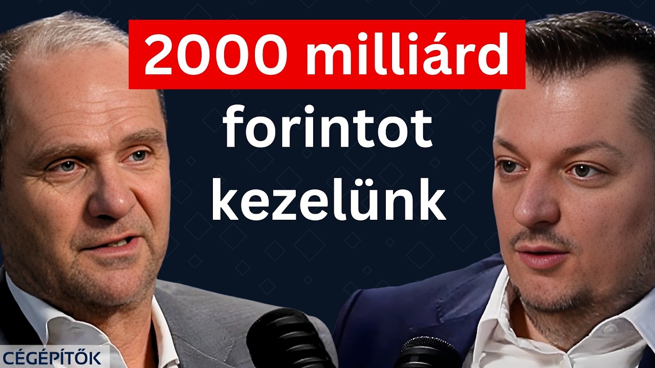 Több, mint 2000 milliárd forintot kezelünk ügyfeleinknek - Jaksity György, Concorde Csoport