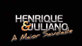 Henrique e Juliano - A Maior Saudade - Instrumental Com Letras e Cifras #Music #Vídeo #Playback