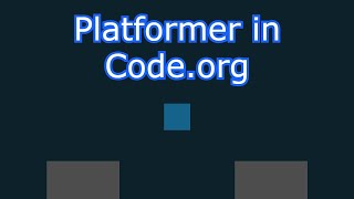Make a Simple Platformer in Code.org