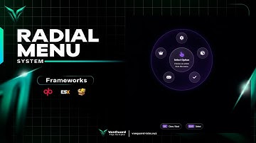 FiveM Script | Advanced Radial Menu System [ESX/QBCore] ⚙️