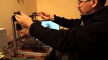 FolgerTech 2020 Prusa i3 Build 5 - attaching belts to Y axis and X carriage to motors