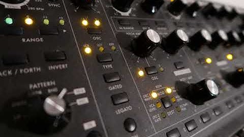 Polytimbral Sequence: Two Moog Sub 37s and Modular Model 15