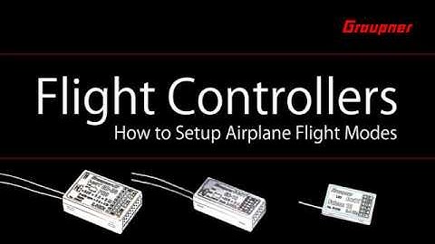 Tutorial - Setting up a Graupner Airplane Flight Controller