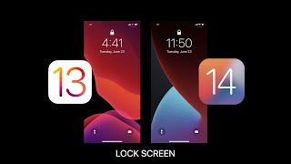 iOS 14 vs iOS 13 Design change