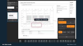 Plan Viewer - 4. Dark mode