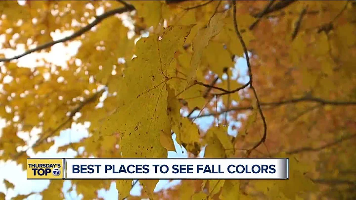 Thursday's Top 7: Best places to see fall colors