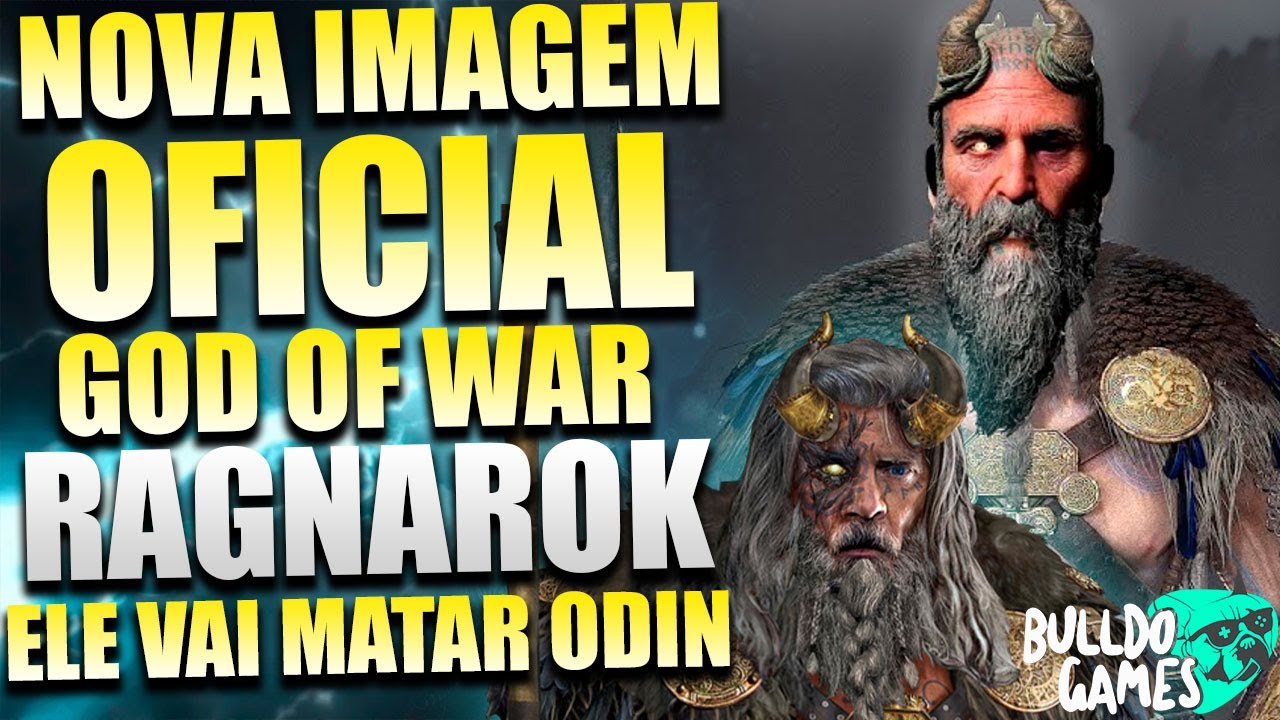 NOVA IMAGEM OFICIAL De God Of War RAGNAROK DEU SPOILER Enorme