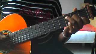 Video thumbnail of "How to play Reggae Strong by Lucky Dube"