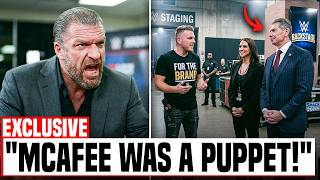 JUST NOW: Triple H EXPOSES Pat McAfee's Backstage Control | TKO CEO Was The Puppet Master