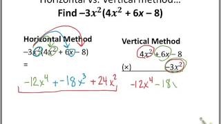 ch 8-2 multiplying polynomials