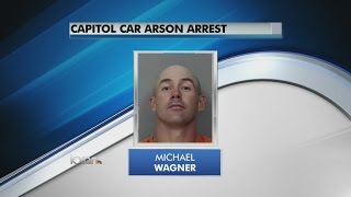 Iowa man accused of starting Capitol car fire