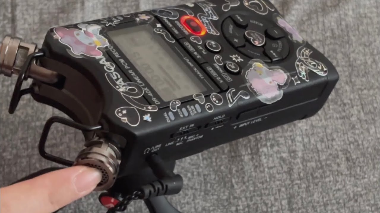 ASMR | 1분이면 잠드는 마이크 긁는 소리 😴 | tascam mic scratching