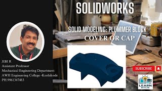 SolidWorks- Plummer block- Cover or Cap