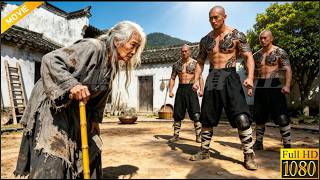 Thugs bully an old granny in arrogance, not knowing she's actually a kung fu master!