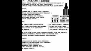 Error Crew   Ini Jakarta Bung ! with lyric