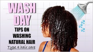 WASH DAY  | Natural Hair Care