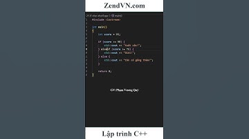 Học C++ - 21 - Câu hỏi 01 - if else elseif #laptrinh #hoclaptrinh #cplusplus #cpp
