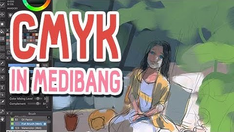 [Medibang Paint Pro desktop version how to] Active CMYK in Medibang