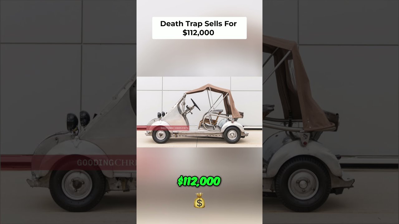 $112K Death Trap ! You Won't BELIEVE This Car's Price! Voisin Biscúter  - Auto Obscura