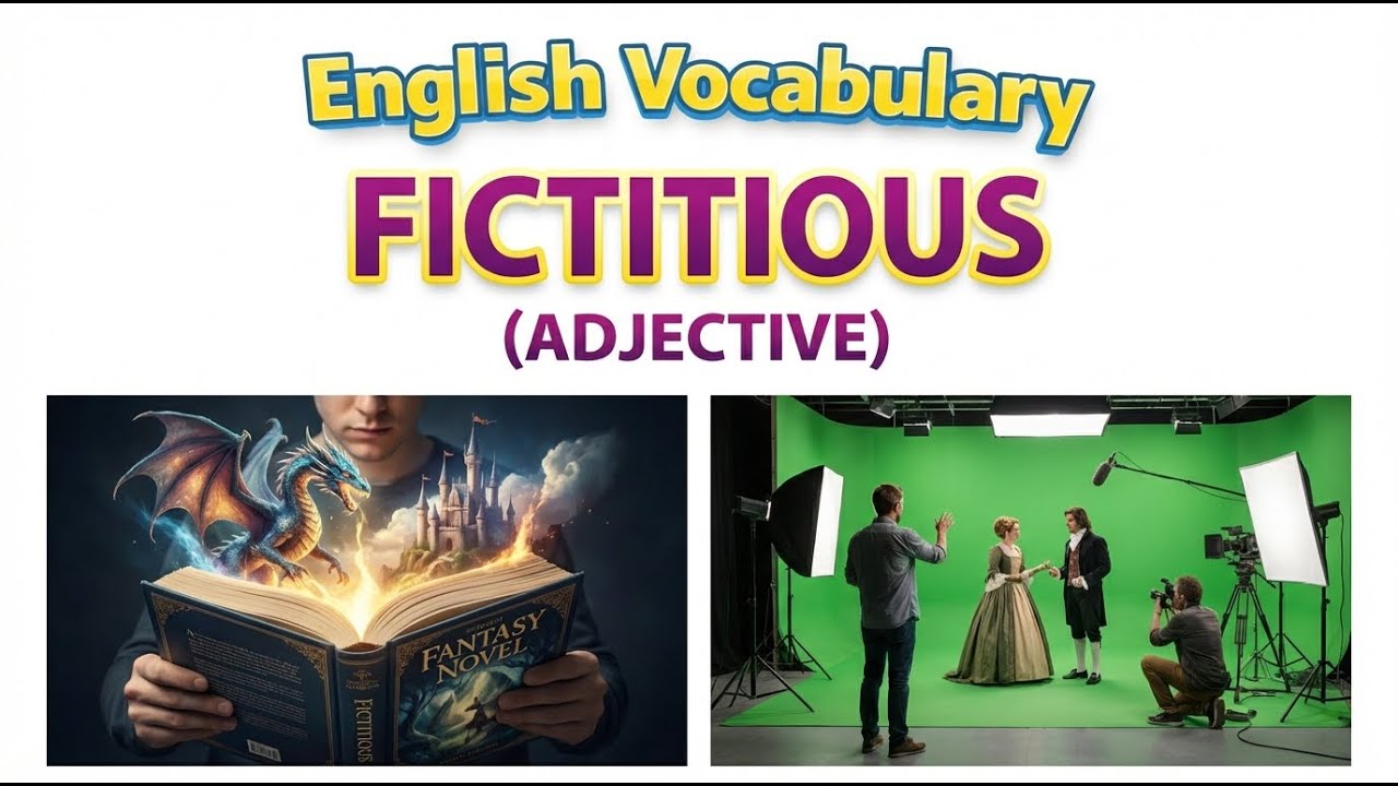 1106)  Fictitious  ... word meaning, synonym, antonym .... English vocabulary for SSC, CGL, CAT exam
