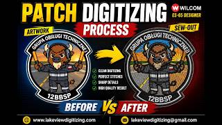 How to Digitize a Custom Patch in Wilcom ES-65