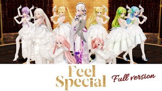 【MMD】TWICE - Feel Special (Full ver.)【50 models/14 scenes】Vocaloids Dance cover[4K]