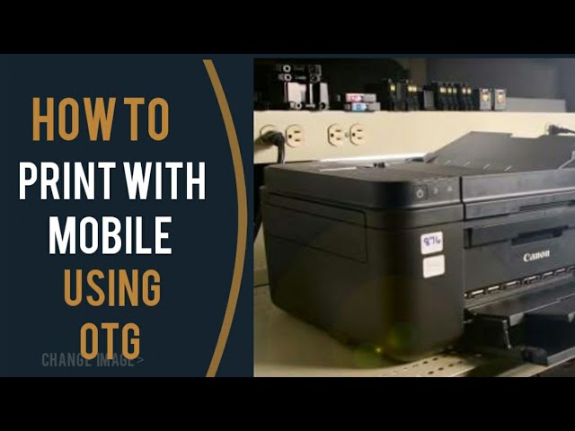 print from mobile using otg