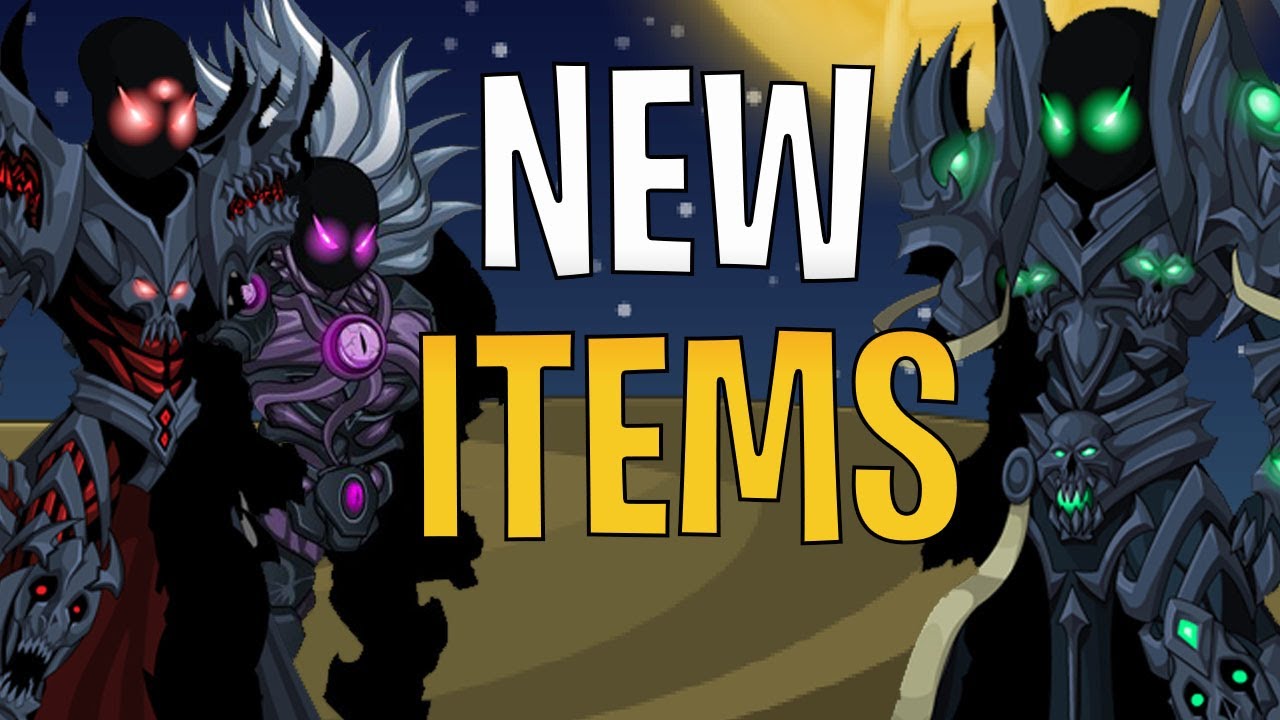 AQW More Nulgath Birthday Items! Reincarnated Fiend Set + Empyrean Void | Unidentied 34 + 35 Boost!