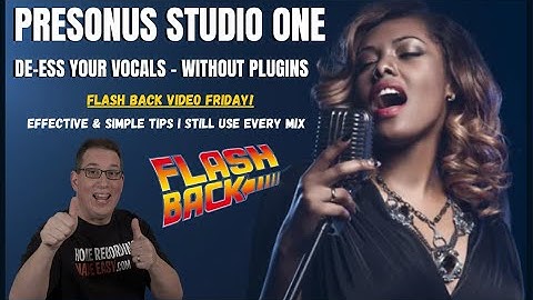 HOW TO DE-ESS VOCAL Without Using Plugins