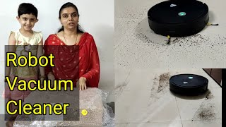 जानिए रोबोट वैक्यूम क्लीनर कैसे सफाई करता है? McTURING S3 robot vacuum cleaner unboxing & review