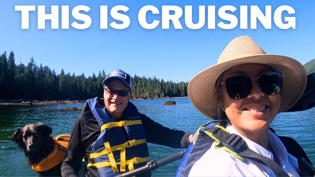 We Almost Didn't Leave This Incredible BC Anchorage [MV Escapade] 4K