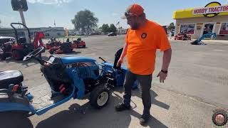 How To Attach A Snow Blower To An LS MT125 Tractor