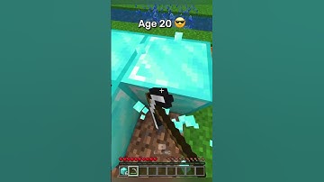 How To Escape Minecraft Traps at Every Age (INSANE) #shorts