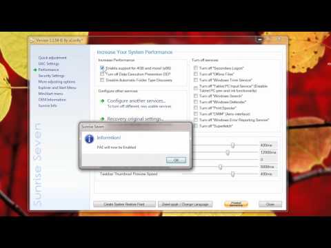 How to Enable over 4GB of RAM on 32bit Windows 7.wmv