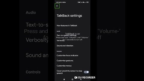 Google TalkBack very useful advance setting for blind user typing preference single tap double tap