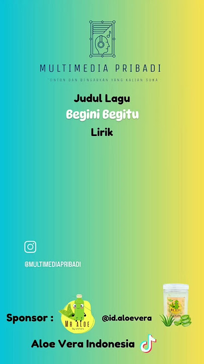 Begini Begitu - Maliq D'essentials #music #lyrics #song https://vt.tokopedia.com/t/ZSY5o5C6C/