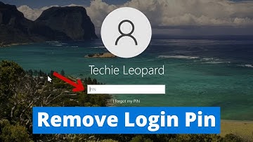 How to Remove PIN from Windows 10 | Easy Guide