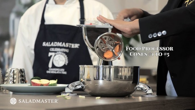 Saladmaster - This handy, simple-to-use food processor is the original  Saladmaster product. It became an icon of the mid-century American kitchen  for its ingenious design and superior functionality — allowing you to