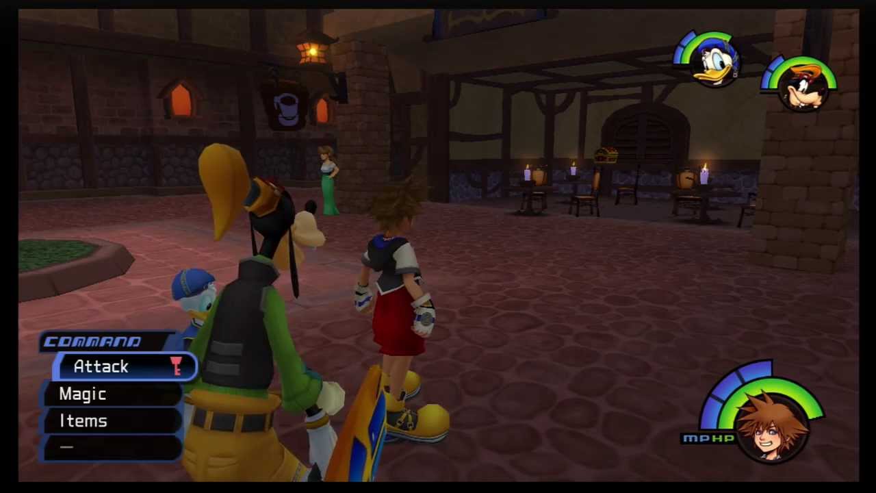 Kingdom Hearts 1.5 Remix How to open up the chest in