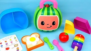 Cocomelon Lunch Box Playset Unboxing! | Satisfying Video ASMR #cocomelon