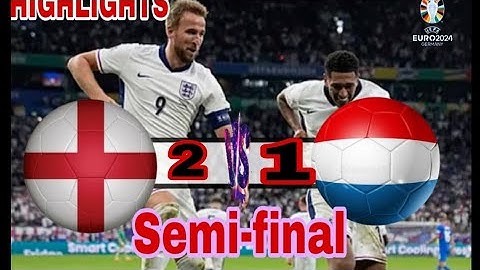 🛑 England vs Netherlands 2 - 1 semi-final UEFA Euro 2024 Highlights