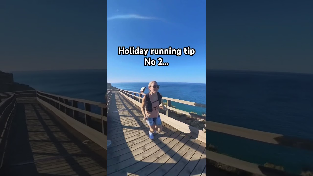 Holiday running tip no 2 😂🔥🌊 