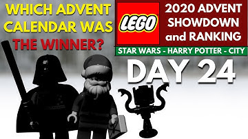 WHO WINS!? - DAY 24: LEGO 2020 Advent Calendar SHOWDOWN! - Ranking Each Build