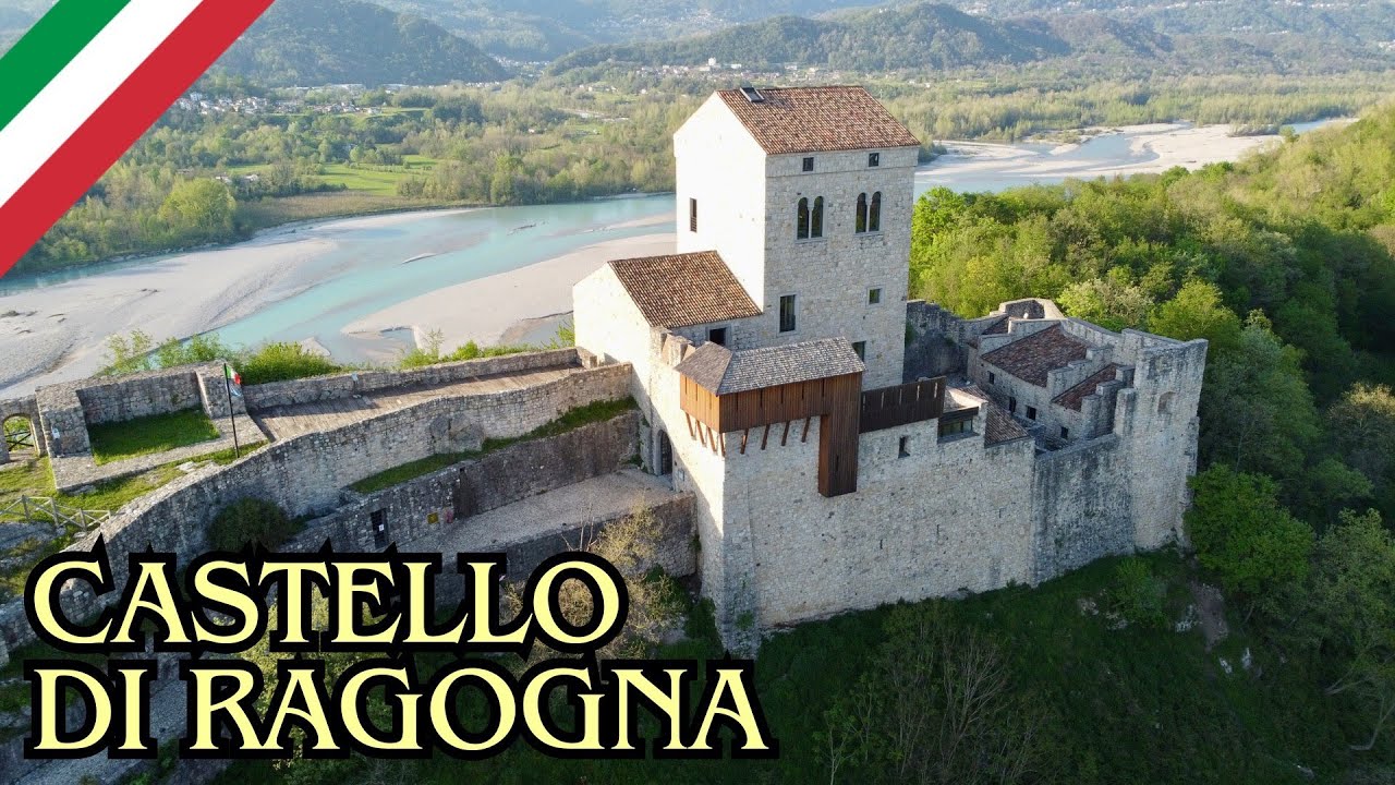 Castello Ragogna (Italia) - Drone view